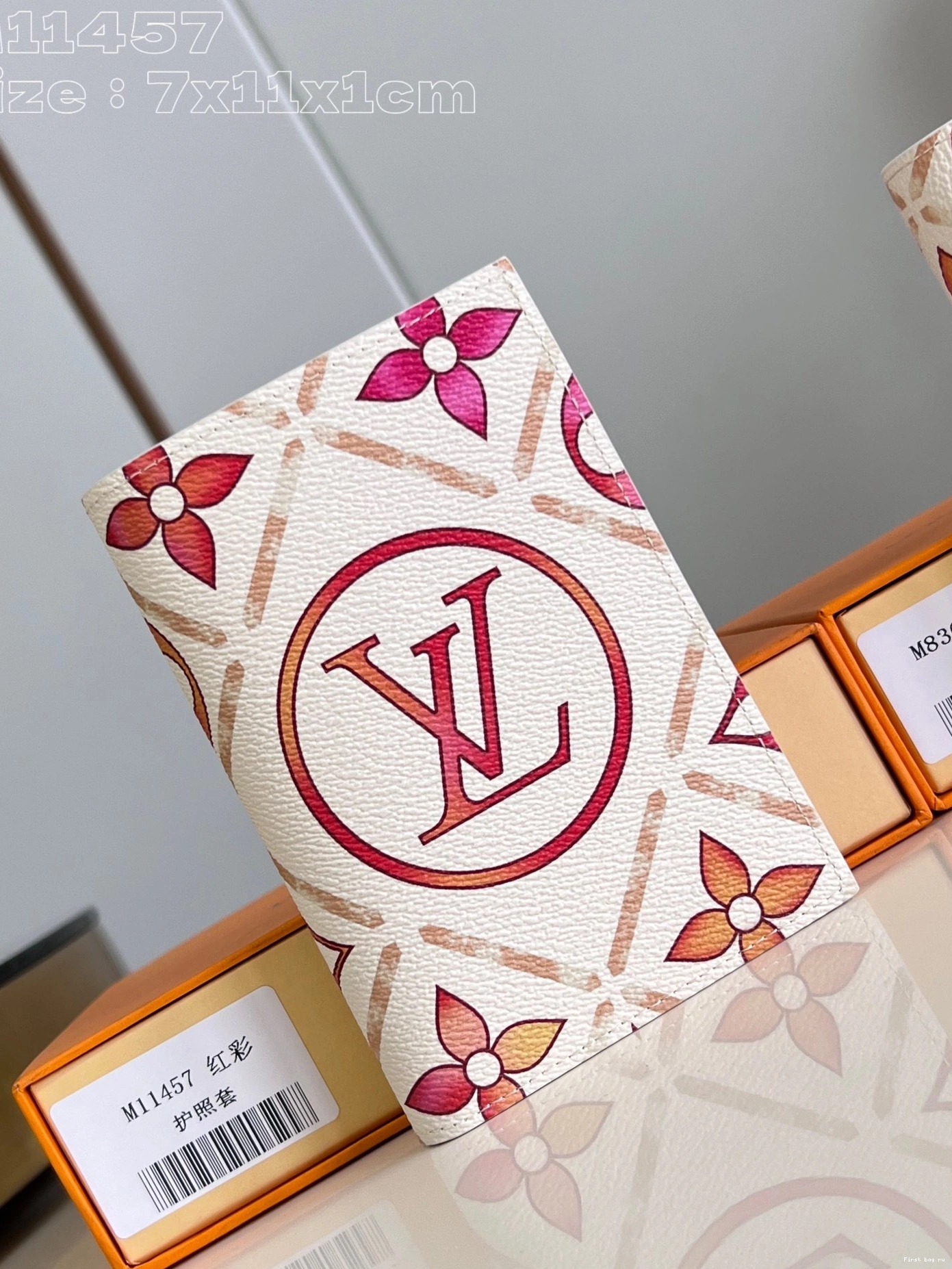 First bag ru cm VUITTON LOUIS Pocket Organizer-7.5*11.1*1 0812